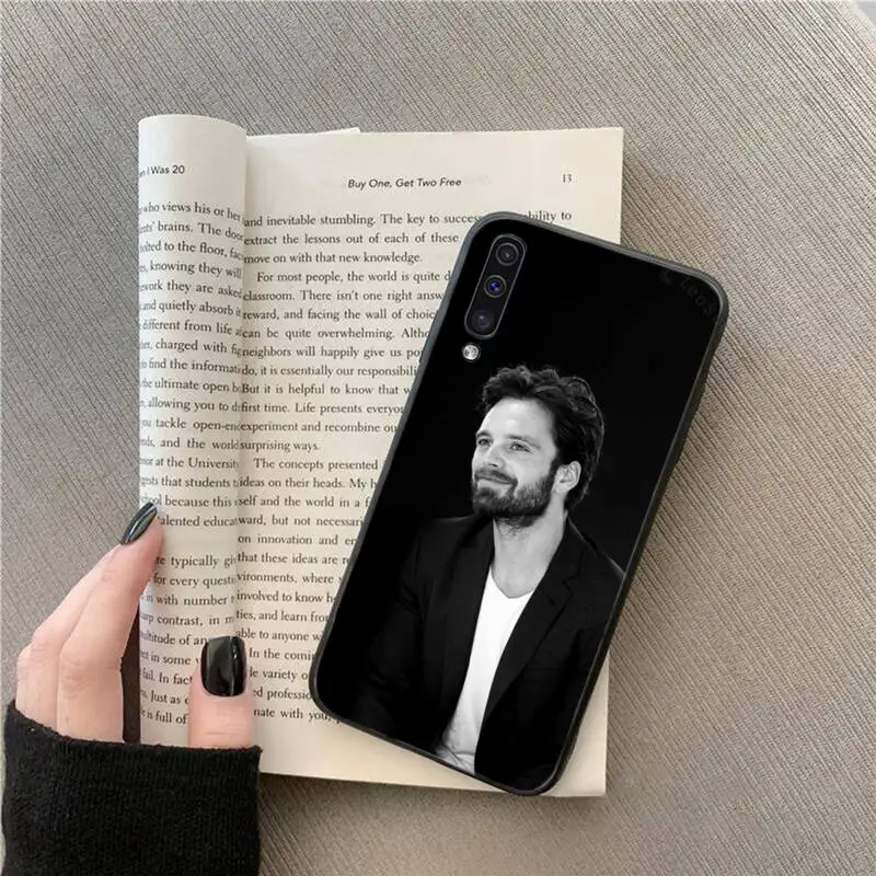 

American actor Sebastian Stan Phone Case For Samsung galaxy A S note 10 7 8 9 20 30 31 40 50 51 70 71 21 s ultra plus