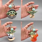 4 шт., детская искусственная фигурка, модель Yoda, лучший подарок для детей