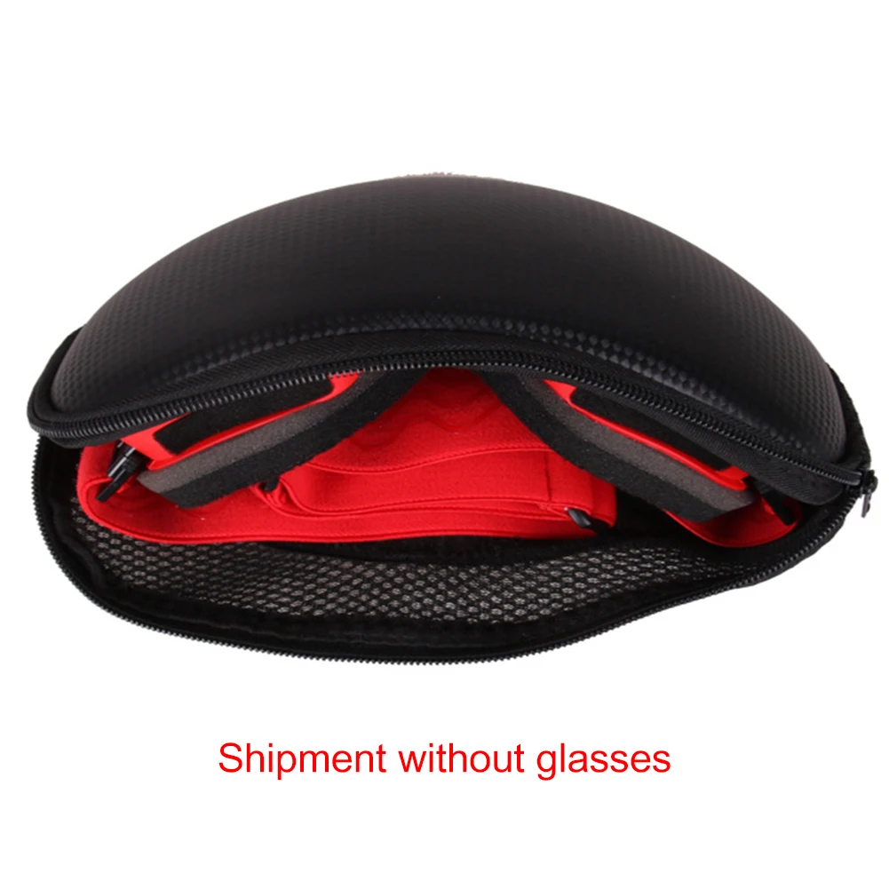 

Waterproof PU Snow Glasses Case Waterproof Durable Curved Shape Outdoor Skiing Protect Glasses Accessories Ski Goggle Torage Box