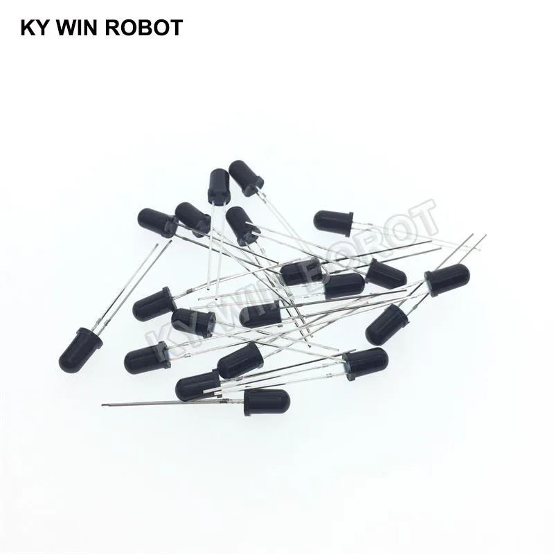 3mm 5mm 940nm LEDs Infrared Emitter and IR Receiver Diode 10pairs Diodes