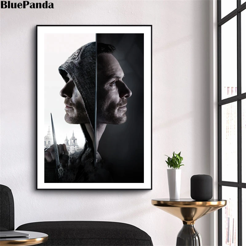 Видео игра картины Косплей Assassinings Creed постер фильма на холсте Современные