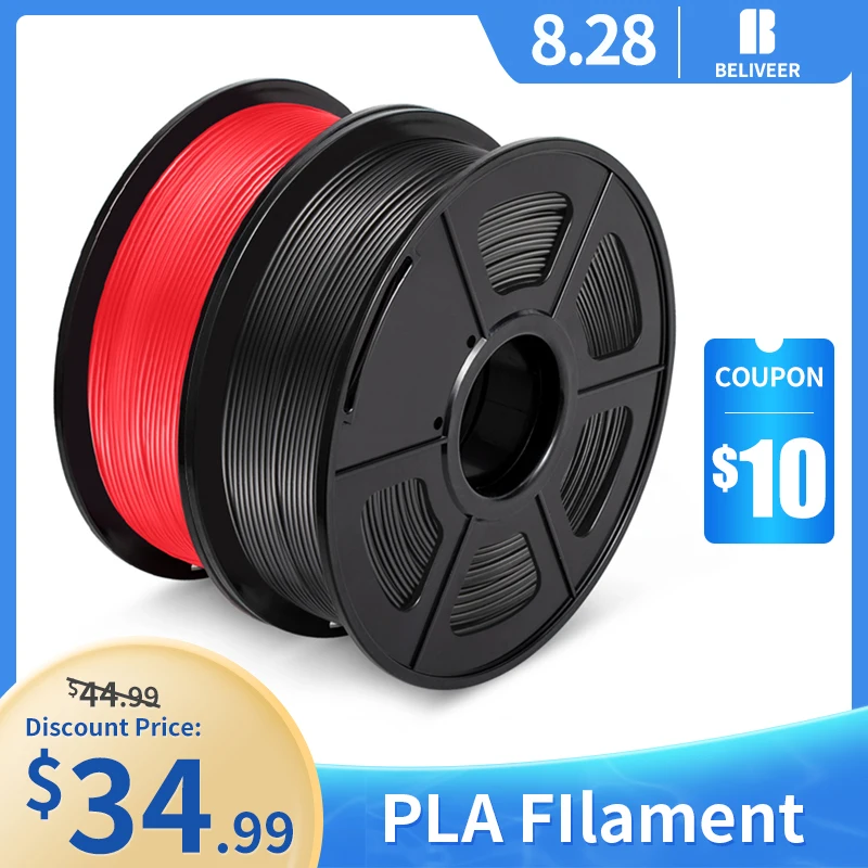 

PLA 3D Filament Filament Printer1.75MM 2 Rolls Children Creative Model Material For 3D Printer&3D Pen