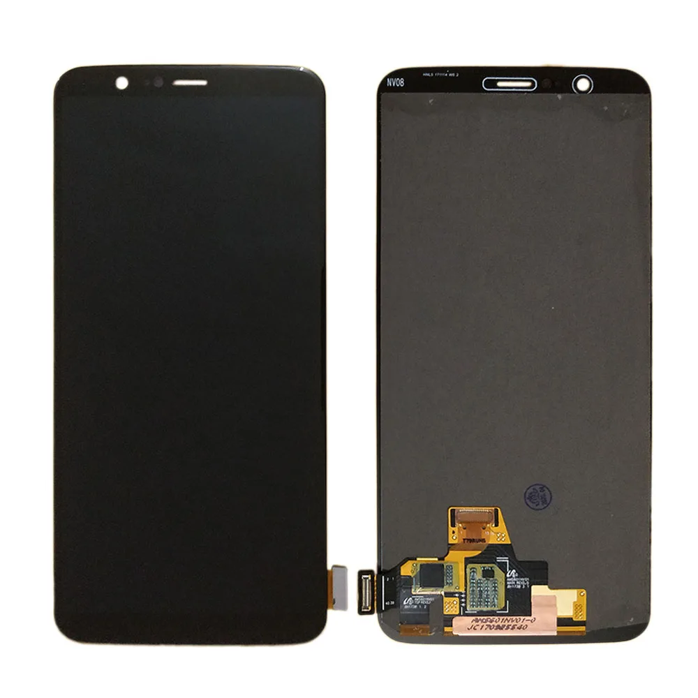 Оригинальный Amoled ЖК дисплей для Oneplus 5T A5010 кодирующий преобразователь сенсорного
