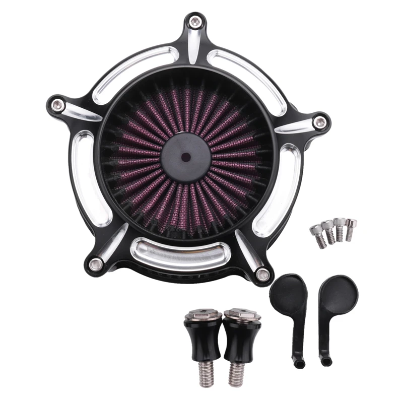 Воздушные фильтры для мотоциклов воздухоочиститель турбины впускной фильтр