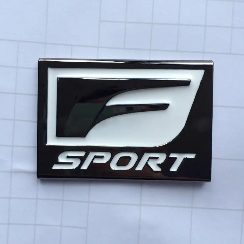 1X 3D брелок для автомобильных ключей Стикеры F-SPORT эмблема FSPORT знак авто наклейка