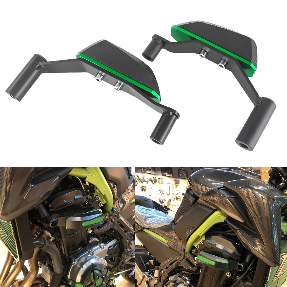 

For Kawasaki Z900 Z 900 2017 2018-2021 Motorcycle CNC Aluminum Parts Engine Cover Crash Pads Frame Protector Slider Stator guard