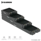 Barrow Dabel-30a 120240360480 медный радиатор 30 мм Толщина 14 шт циркуляционный канал подходит для вентиляторов 120 мм
