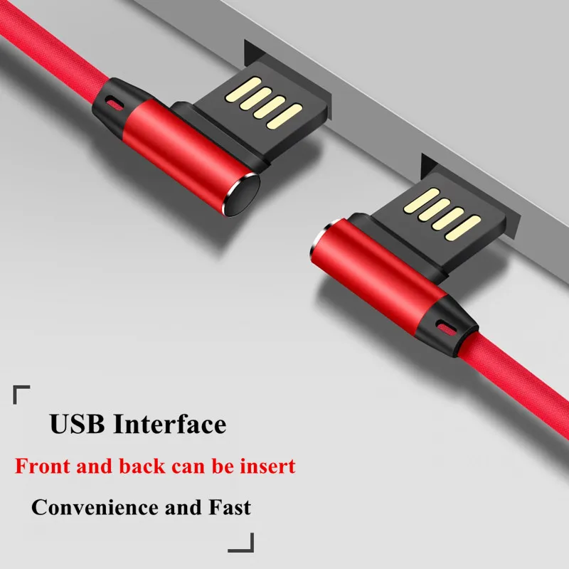 OXEN 1 м 2.4A Micro USB кабель для Xiaomi/huawei/samsung Android телефон Быстрая зарядка шнур данных 90 градусов локоть Плетеный USB кабель