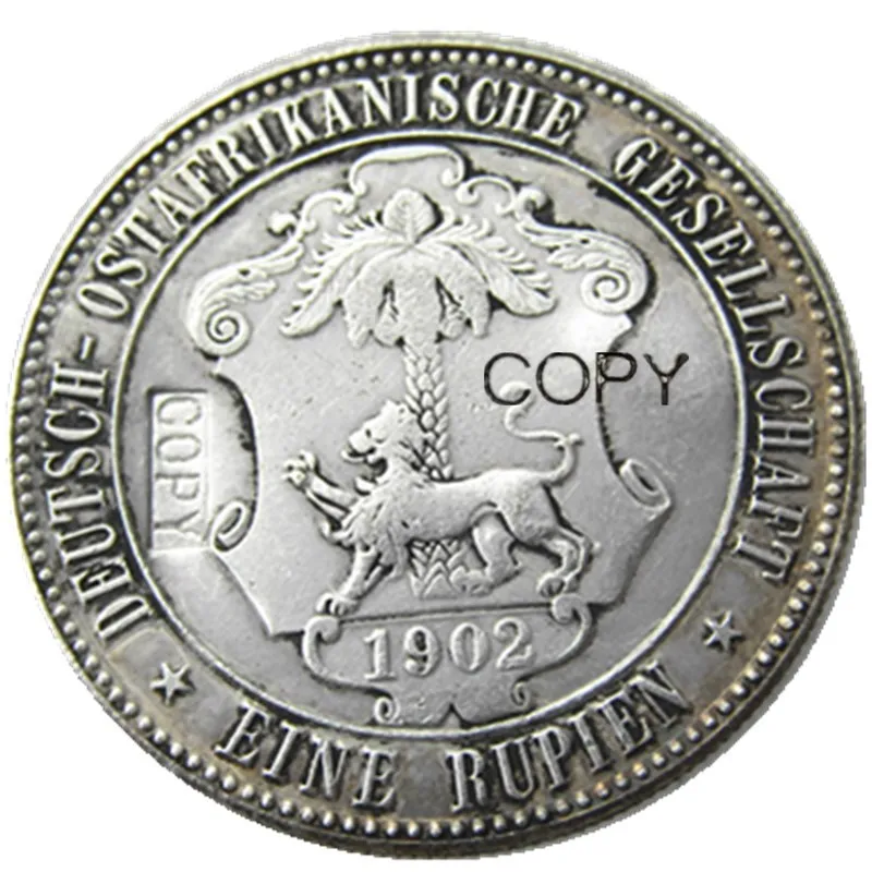 Набор (1891-1902) посеребренных монет 5 шт.