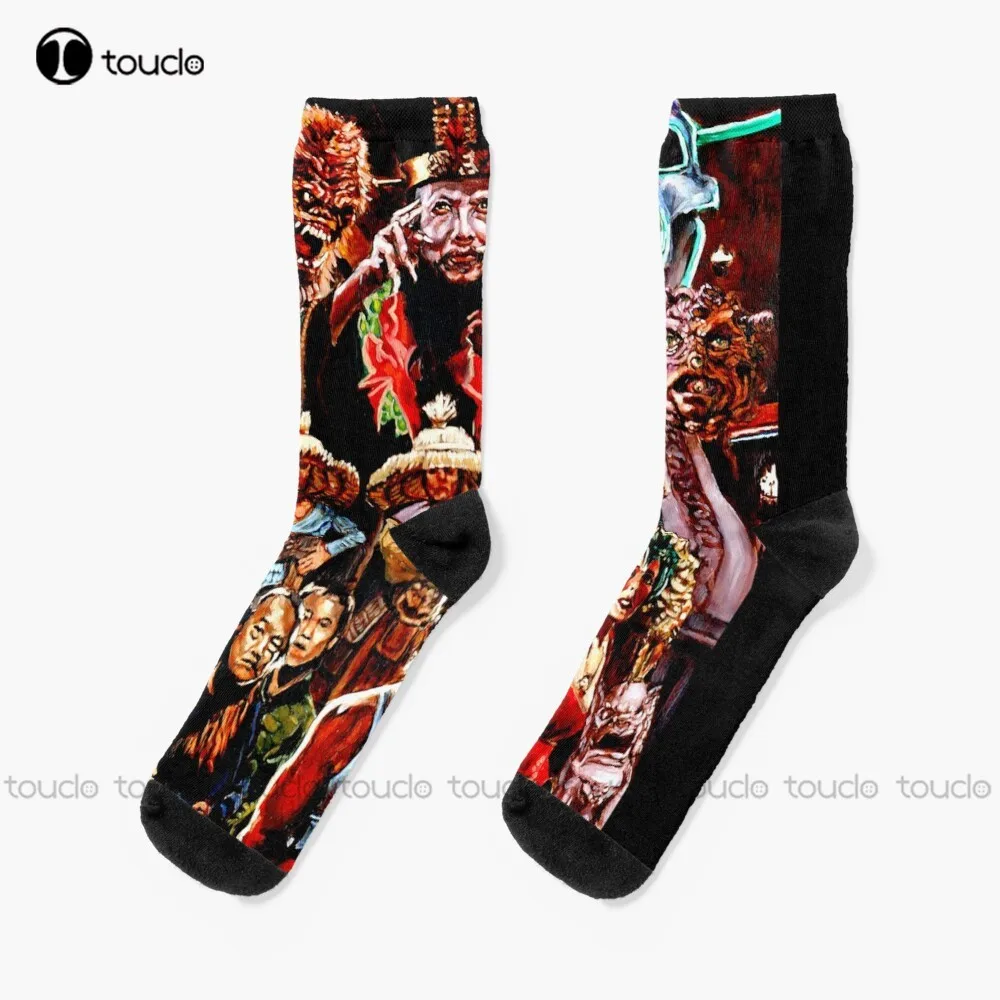 

Big Trouble In Little China Socks Soccer Socks Women Personalized Custom Unisex Adult Teen Youth Socks 360° Digital Print Gift