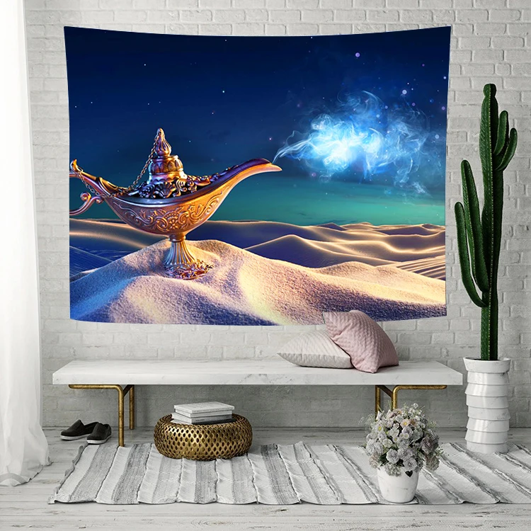 

Lamp Tapestry Forest Mushroom Art Wall Hanging Tapestries for Living Room Bedroom Home Dorm Decor