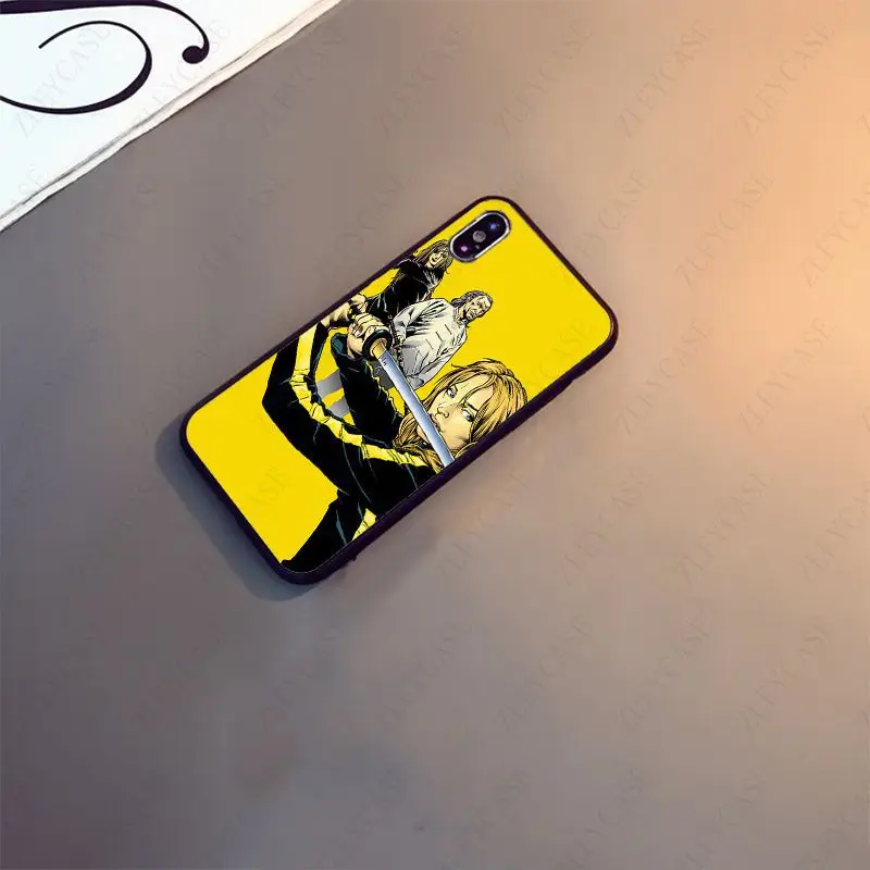 Чехол для телефона kill bill Darth list five черный мягкий чехол iphone x xs 12pro max 5s 6S plus 7 8plus xr xsmax