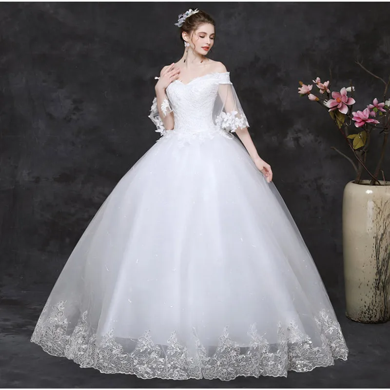 Лето 2019 свадебное платье знаменитостей с открытой спиной полусетчатое кружевное
