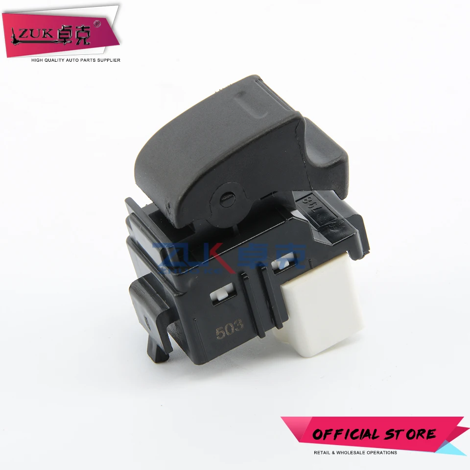 Кнопка переключателя стеклоподъемника ZUK для Toyota YARIS VIOS Vitz COROLLA CROWN RAV4 HILUX OEM:84810-12080 |