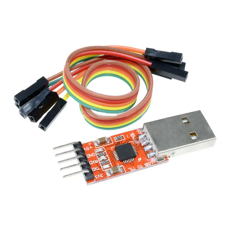 2х USB 2 0 к ttl UART 5PIN модуль последовательный преобразователь CP2102 STC PRGMR с