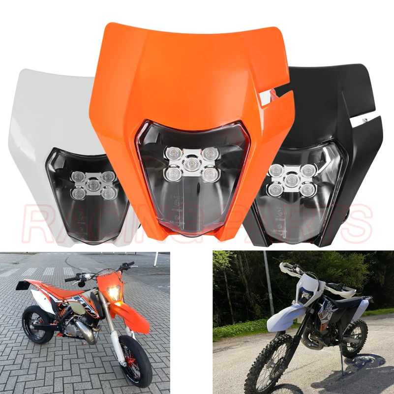 Налобный фонарь для мотоцикла E8 Emark светодиодный налобный KTM EXC EXCF SX SXF XC XCF XCW XCFW 125