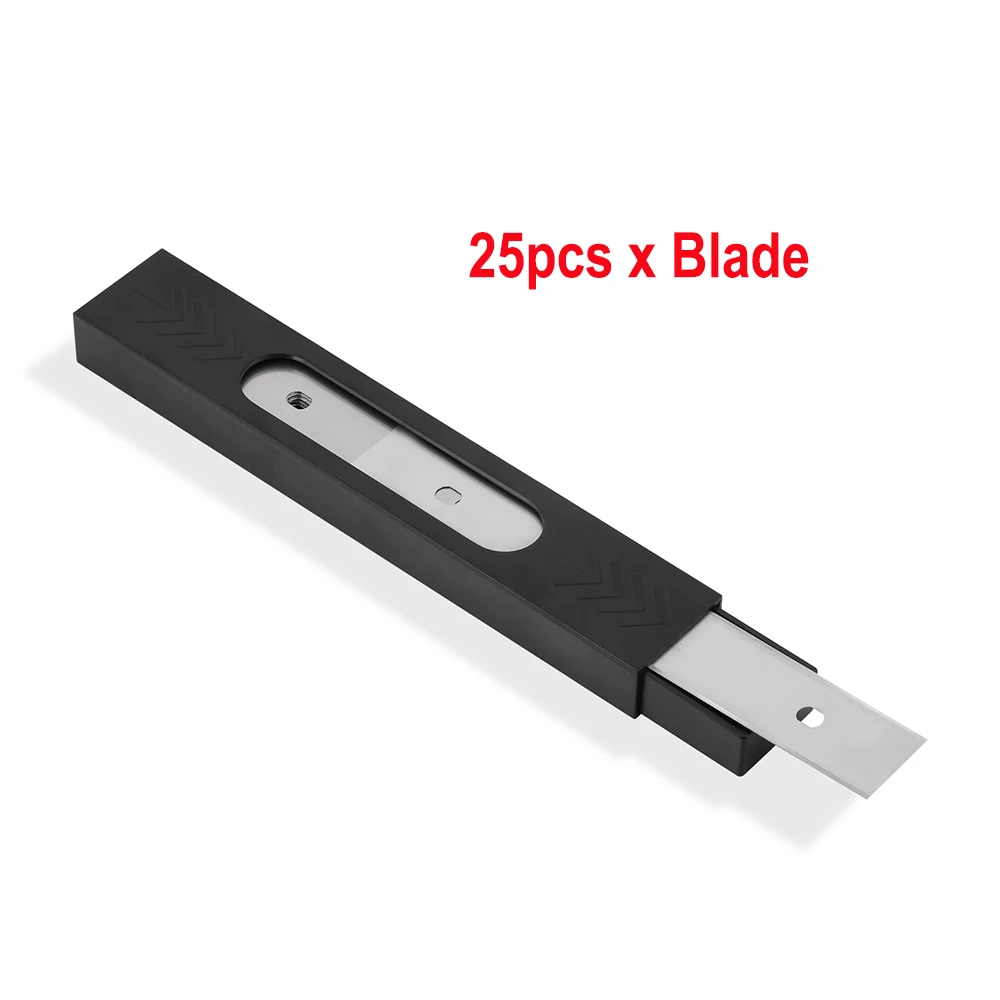 EHDIS 25 шт./корт. Лезвие из нержавеющей стали для обработанного скребка виниловая