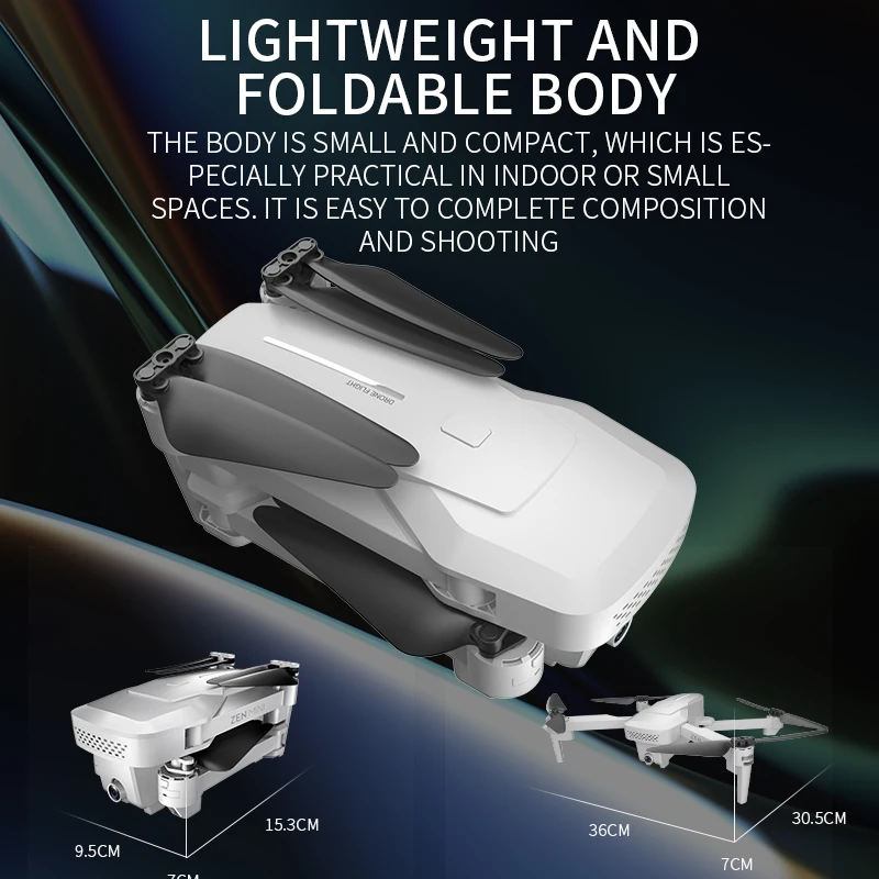 Мини-Дрон VISUO Zen XS818 FPV 4K GPS Квадрокоптер с Wi-Fi камерой складной Дрон Селфи
