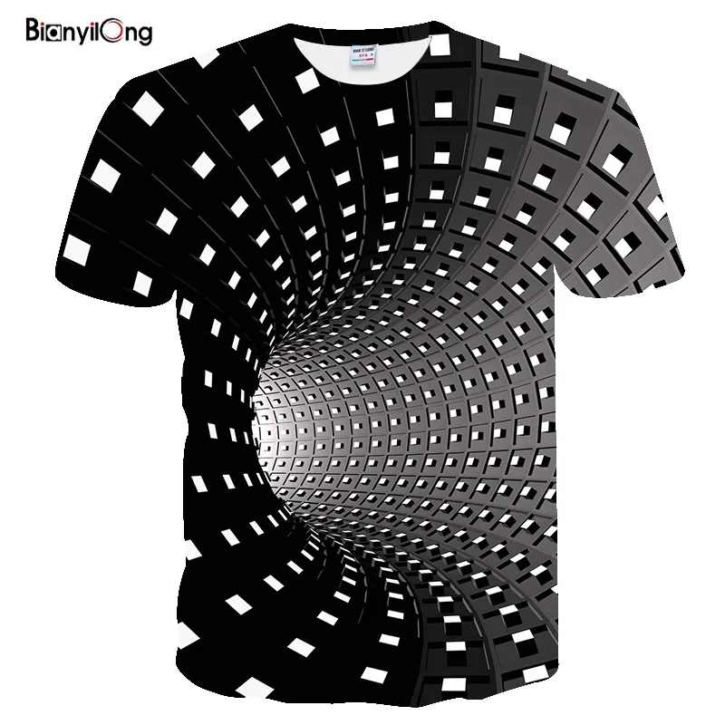 Мужские футболки с 3d принтом модная летняя футболка топ Мужская одежда крутая