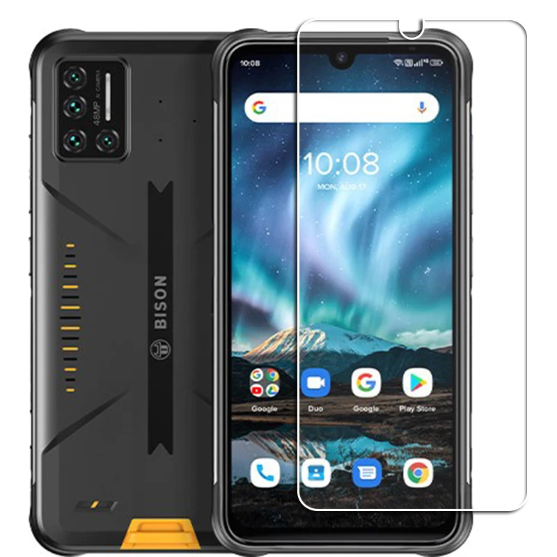 protection glass and case cover for umidigi bison x10 pro 2021 x10pro tempered screen protective protector phone film etui чехо