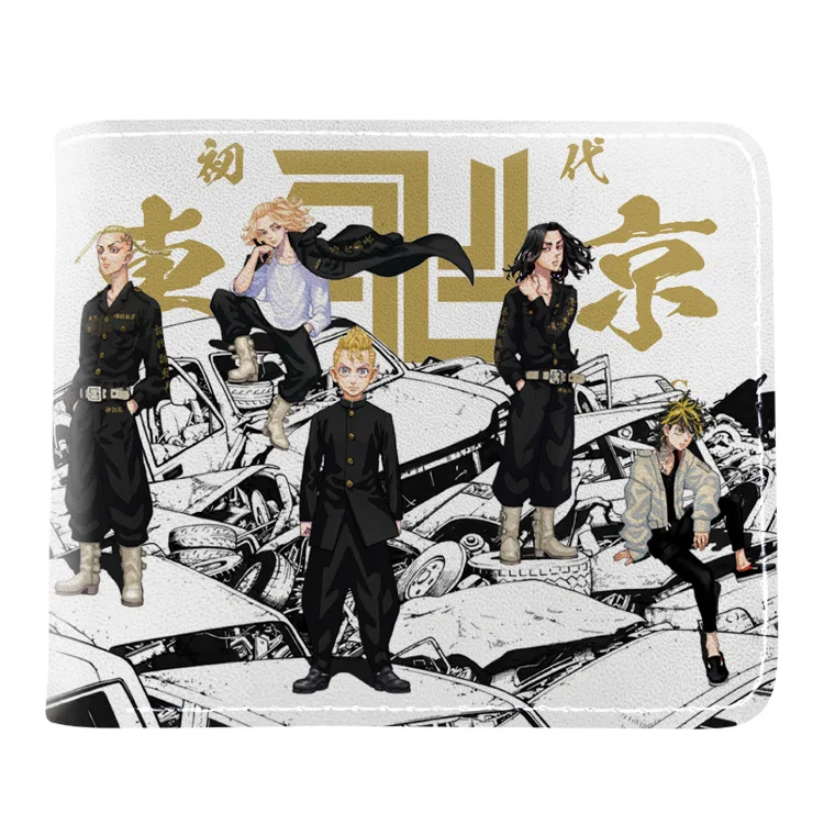 

Кошелек с рисунком из аниме Токио, Мстители, мужской кошелек с карманом для монет