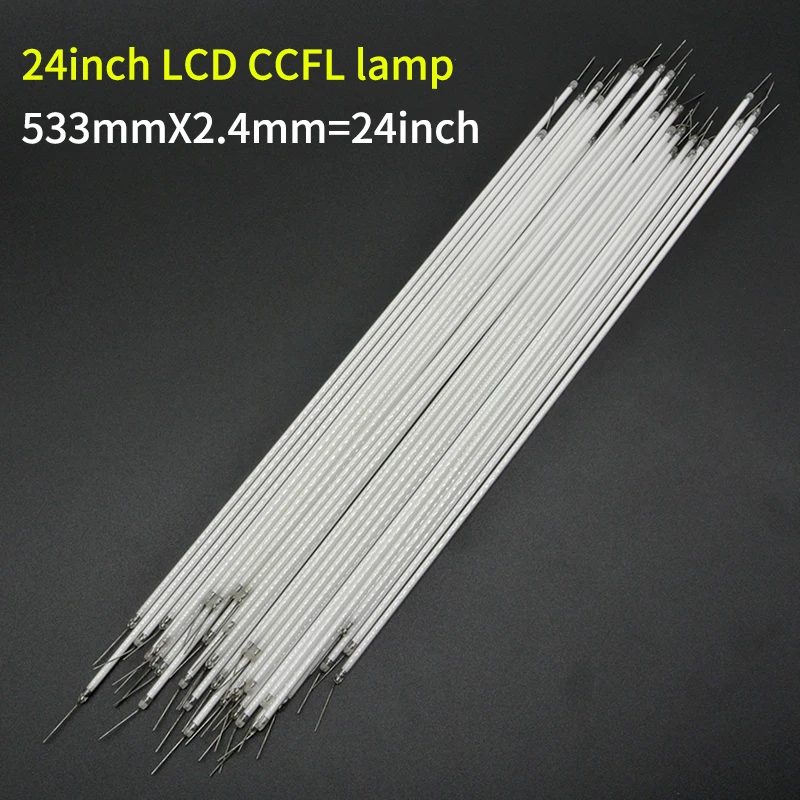 20 шт./лот 533x2 4 мм 24-дюймовый широкий ЖК-экран CCFL лампа подсветка полоса/лампа/Буба