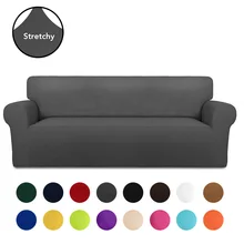 Modern Stretch Sofa Cover for Living Room Couch Slipcover Armchair Furniture Protector Elastic Cover for Sofa 1/2/3/4 Seater