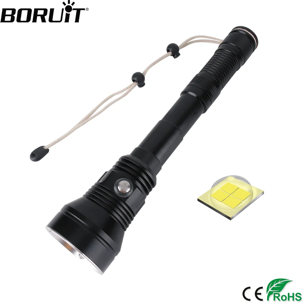 BORUiT DP70 5 Режим Дайвинг вспышки светильник высокого Мощность XHP70.2 светодиодный