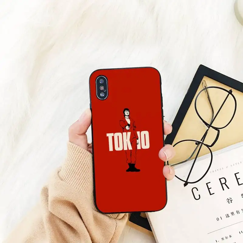 

Yinuoda La Casa De Papel Money Heist Phone Case For iPhone 11 8 7 6 6S Plus X XS MAX 5 5S SE 2020 XR 11 pro Cover