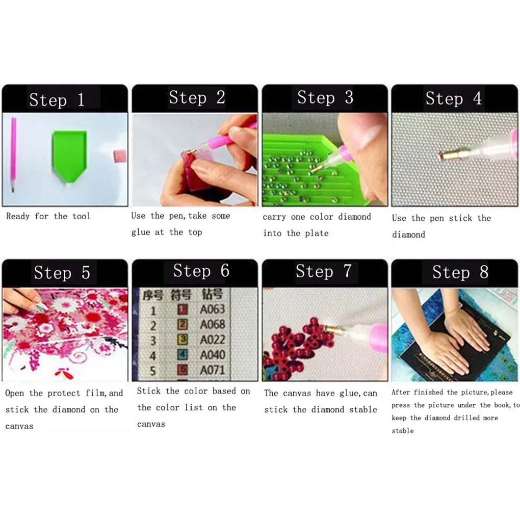 

Coffee 5D Diamond Painting Set Rhinestone Picture Art Crafts Kit DIY Cross Stitch For Home Wall Decoration Wall Stickers