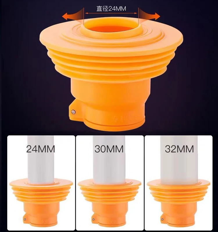 Нижняя пробка для водопроводной трубы 50 трубок 75 силиконовое уплотнение