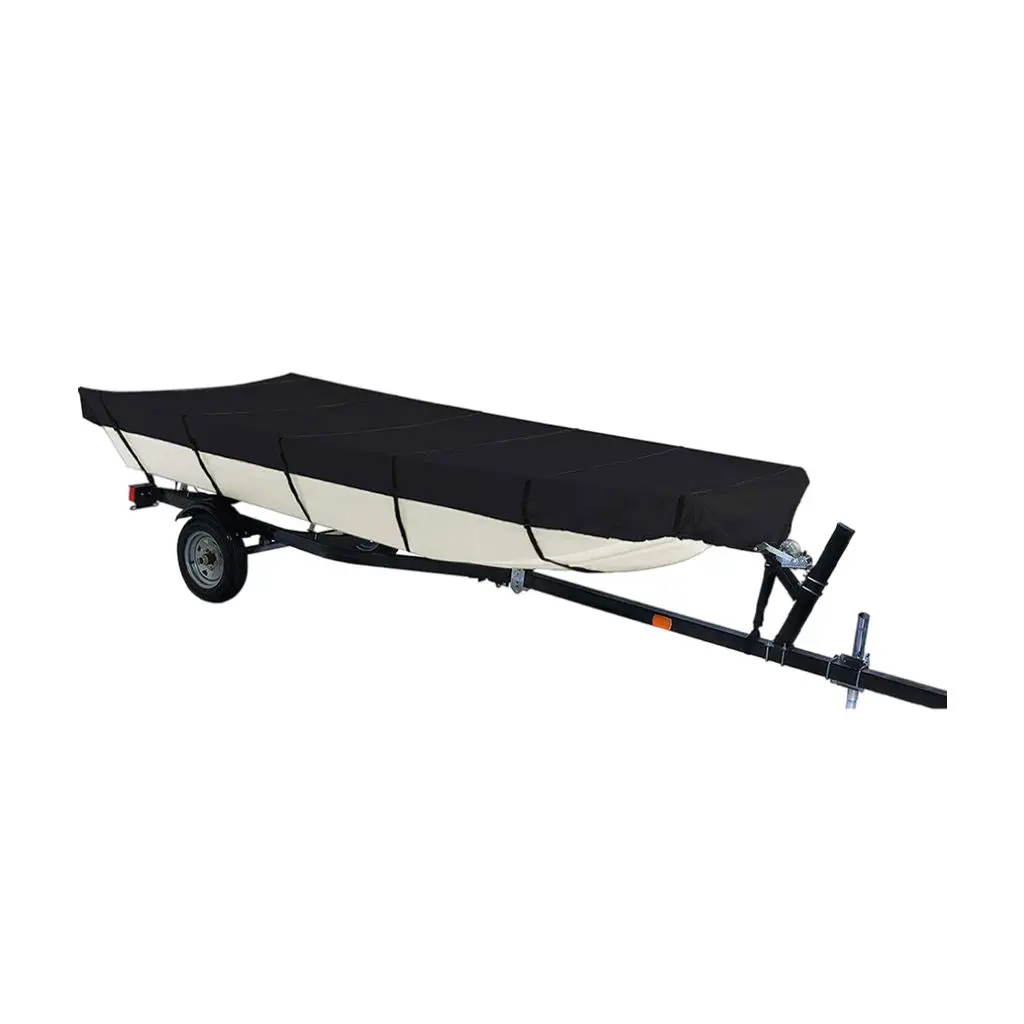 

14 футов покрытие для лодки Duty 210D Водонепроницаемый Оксфорд подходит для Tri-Hull Pro-Style