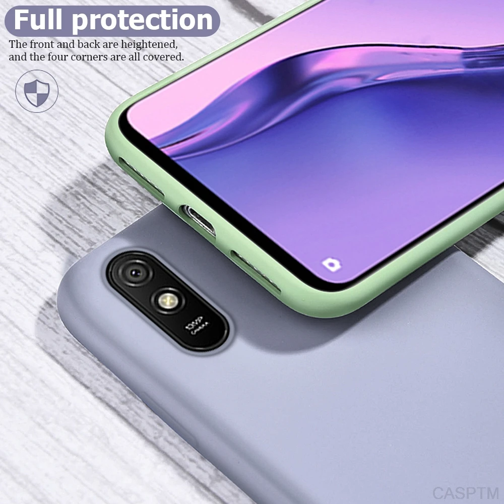

Liquid Silicone Phone Case For Xiaomi Redmi 9A 9 Silicone Phone Cover Case For Xiaomi Mi Note 10 Lite Mi 10 Lite Phone Cases