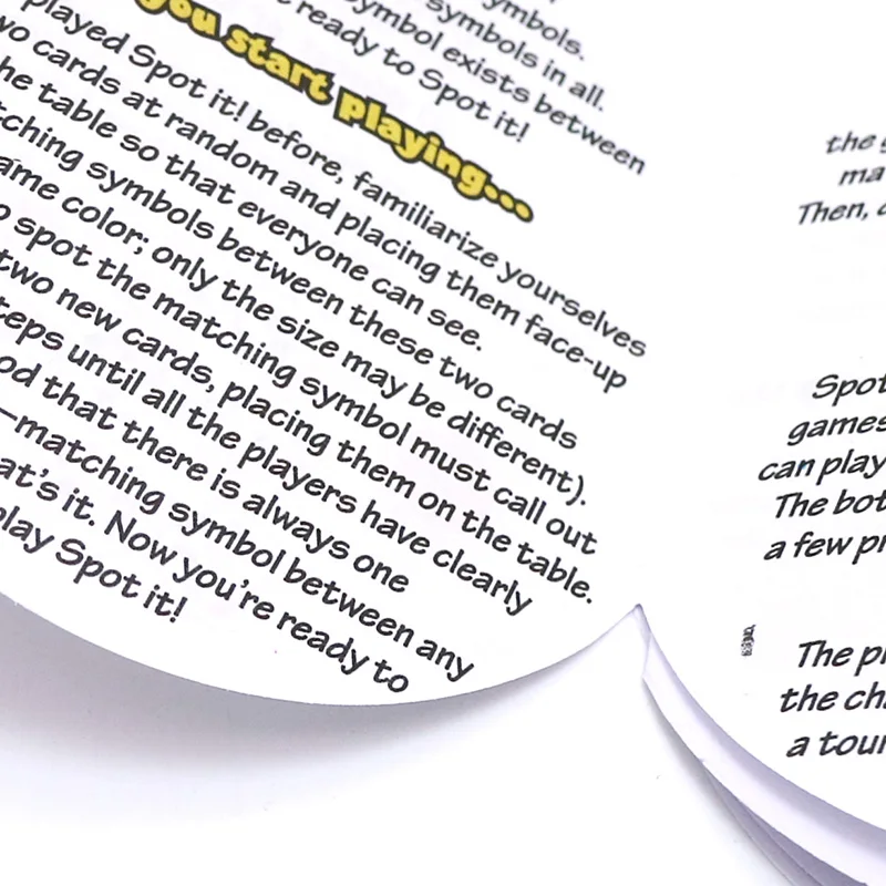 

new Shining red spot card game shine playing cards for kids gifts love it school family party fun board games