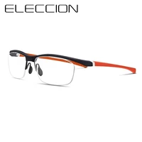 eleccion sports glasses frame tr90 basketball outdoor optical prescription spectacles men new half rim myopia eyeglass frames