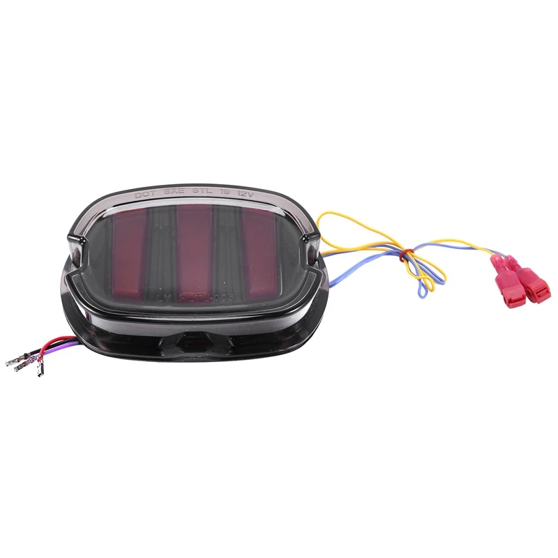 

Rear LED Tail Light Brake Light with Turn Signal Assembly Clear Lens For Sportster Motorcycles