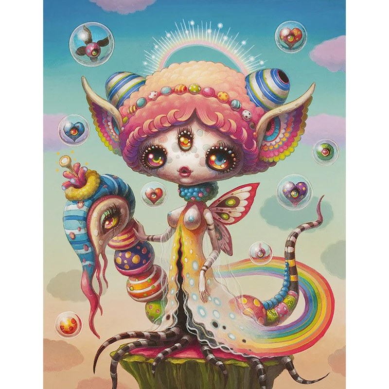 Декор для комнаты полноразмерная/круглая вышивка узор алмазные картины 5D сделай