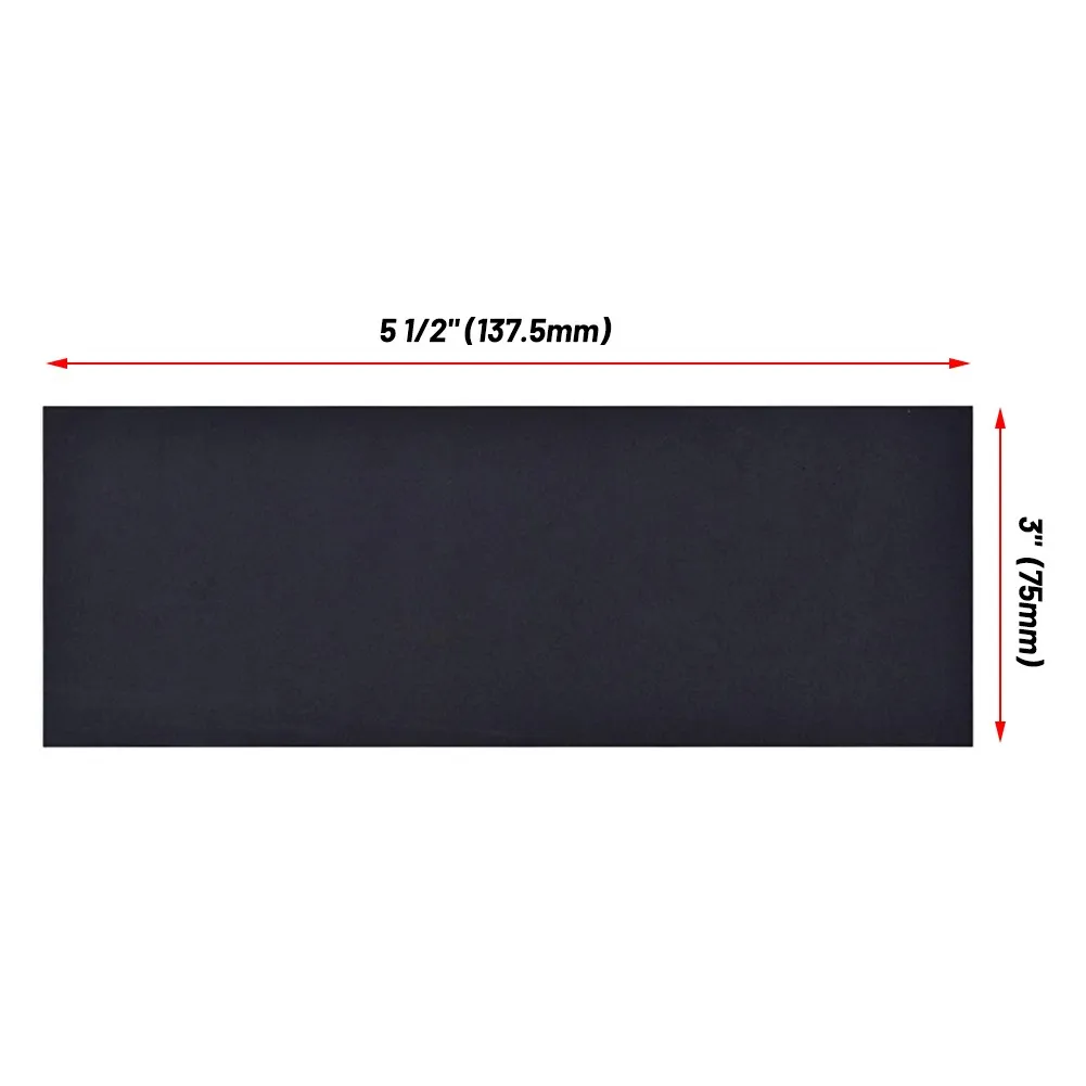

18pcs Wet/Dry Sandpaper 3*5-1/2" 400/600/800/1000/1200/1500/2000/2500/3000grit