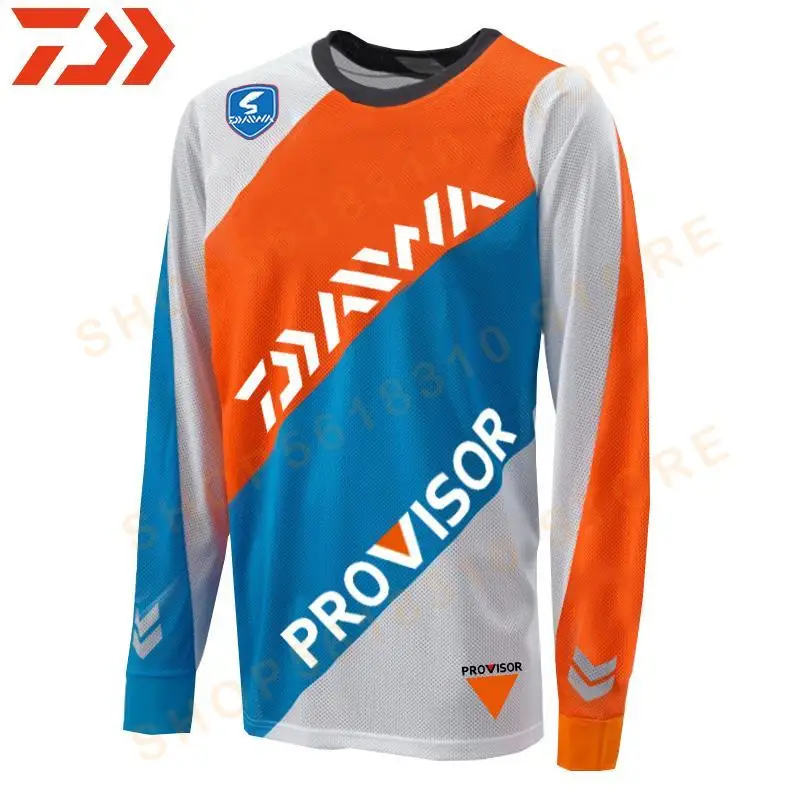 

2021 Fishing Clothing Fishing Shirt Summer Sun Protection Anti-mosquito Fishing jersey Breathable Anti-uv Fishing jerseys