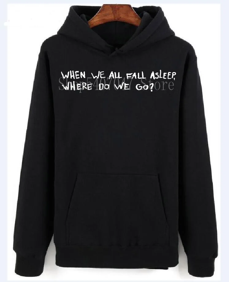 Billie Eilish толстовки свитер Merch когда мы все засыпаем|Мужские и свитшоты| |