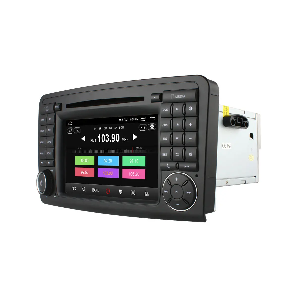 4G SIM LTE Android 6 0 8-ядерный автомобильный DVD GPS для Mercedes ML Class W164 W300 ML350 ML450 ML500 GL X164 G320 GL350