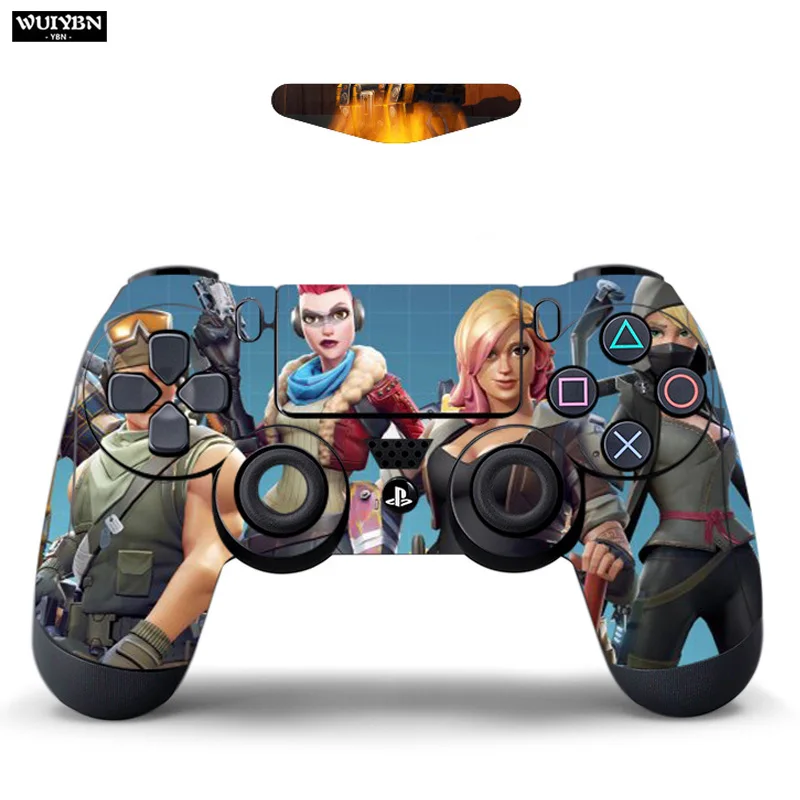 WUIYBN наклейки для геймпада для PS4 Контроллер sony Playstation 4 PRO контроллер наклейка КОЖА