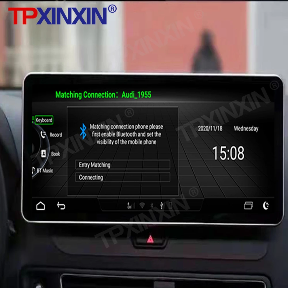 

8G+128G Carplay Android 10.0 For Audi Q5 2009-2015 Car GPS Navigation Auto Radio Stereo Headunit Tape Recorder Multimedia Player