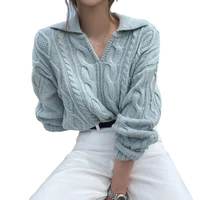 long sleeve sweater coat womens 2021 spring autumn winter new v neck pullover loose womens sweater
