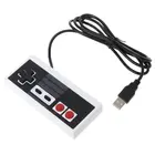 Новинка 2022, USB игровой контроллер Plug-Play, Пластиковый черный + серый для ПК NES, Windows, новый