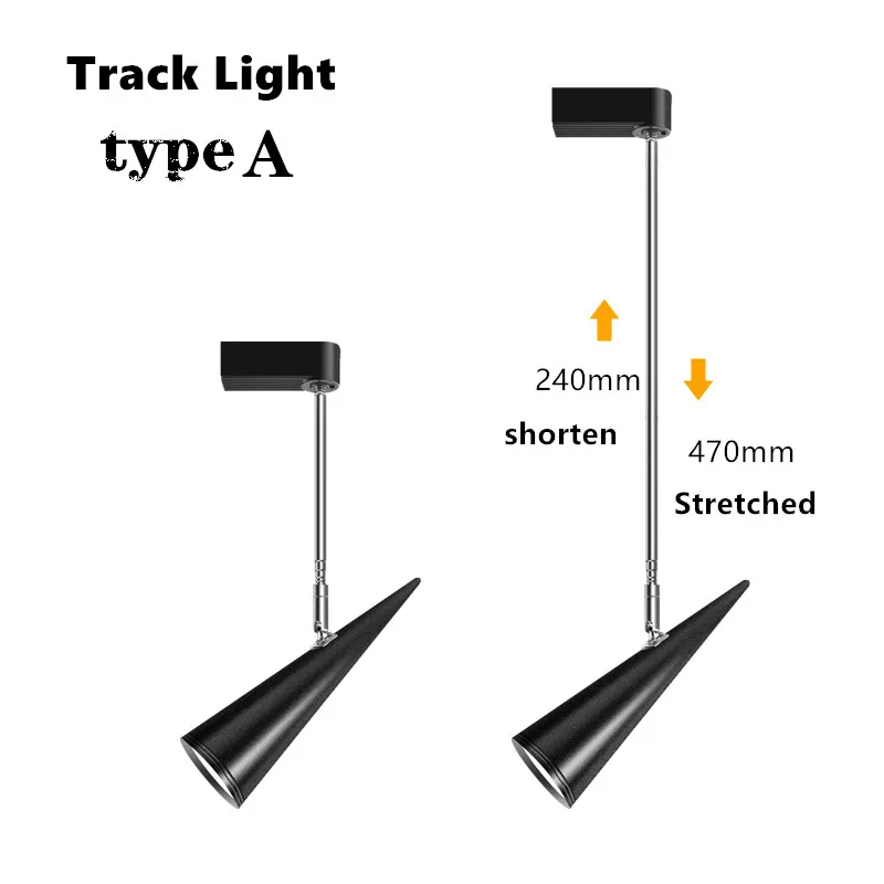 Точечный светодиодный светильник потолочные светильники 7 Вт 12 Вт|rail spot|led trackled