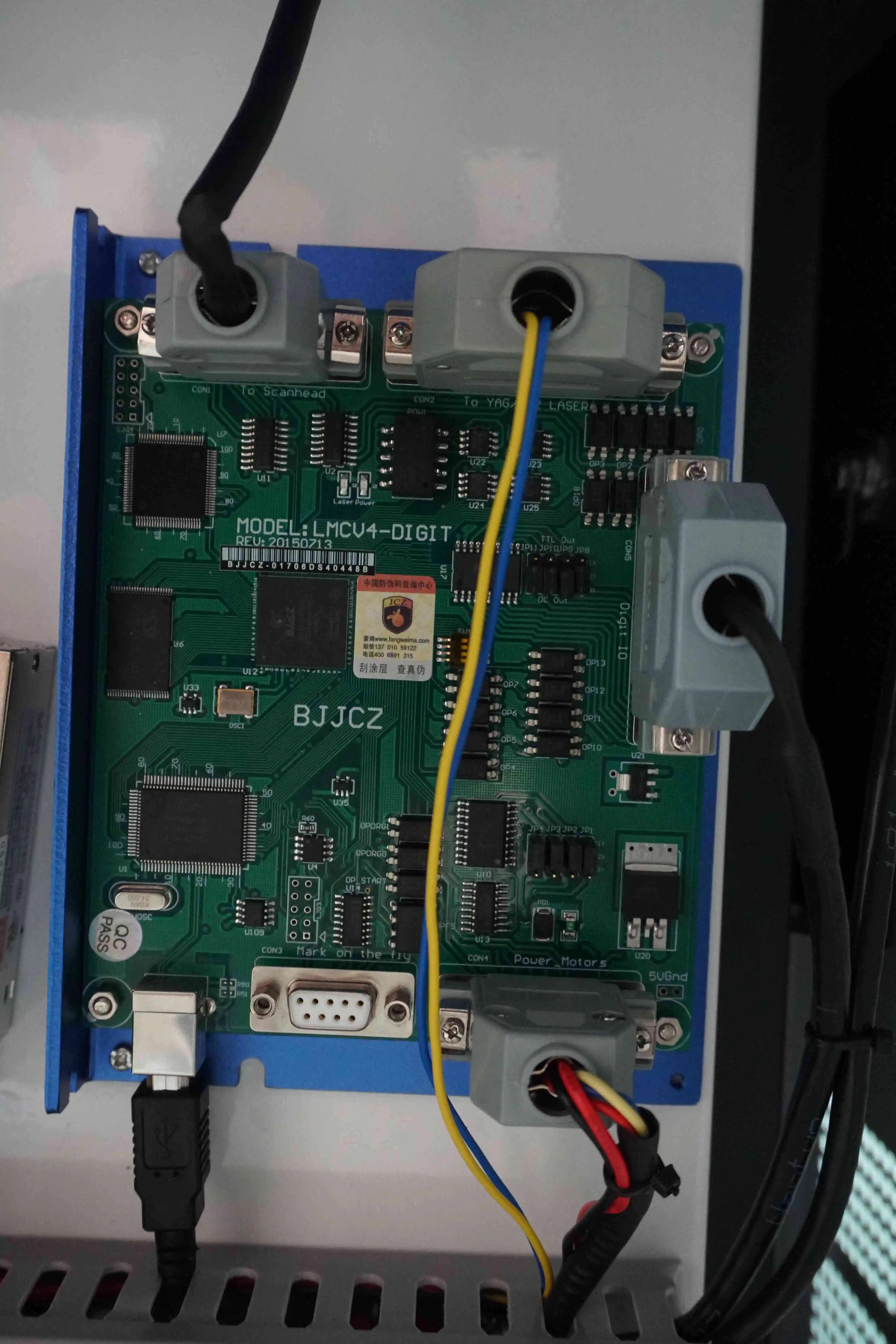 Free Shipping JCZ LMCV4-DIGITAL BJJCZ CO2 YAG UV EzCAD2 Laser Marking Card | Инструменты