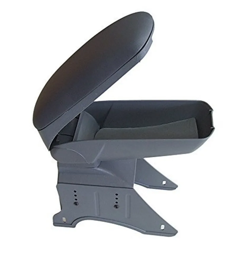 

Brand New Black Leather Big Storage Armrest Box Front Center Console Adjustable Bracket Fit For 2011 Mini Cooper