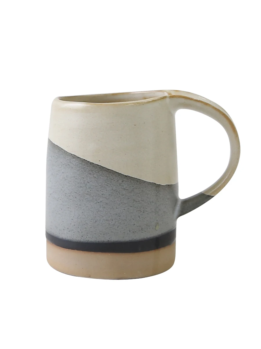 

Japan Style Handmade Pottery Mugs Personalized Ceramic Coffee Tea Cups Kitchen Office Milk Water Mug Cup Unique Couple Boss Gift