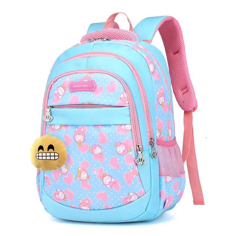 Children School bags Girls Primary Backpack Kids Orthopedic school backpcak princess schoolbags kids mochilas escolar infantil